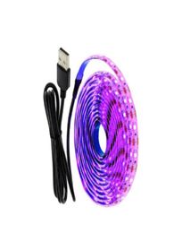 5v USB LED Strip Light 1m 2M Rose Ice Blue Blue White RVB 2835 TV Background Lighting Decoracion Fairy Lights6228459