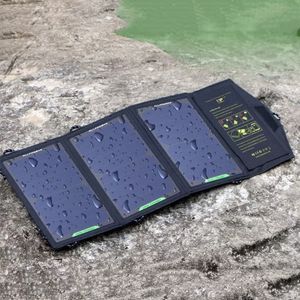 5V10 / 18 / 21W SunPower Charger Solar Panel Waterdichte USB Opvouwbare Fast Charger Ingebouwde Smart Chip