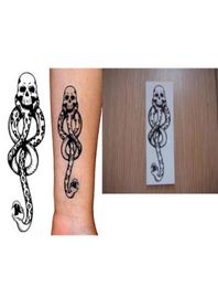 5x Death Maters Dark Mark Toys Tatoos pour les accessoires de cosplay et les accessoires de fête de danse Art Art Art Up 4563470