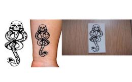 5x Death Eaters Dark Mark Toys Tattoos voor cosplay -accessoires en dansfeestaccessoires Dance Arm Art Make UP3451477