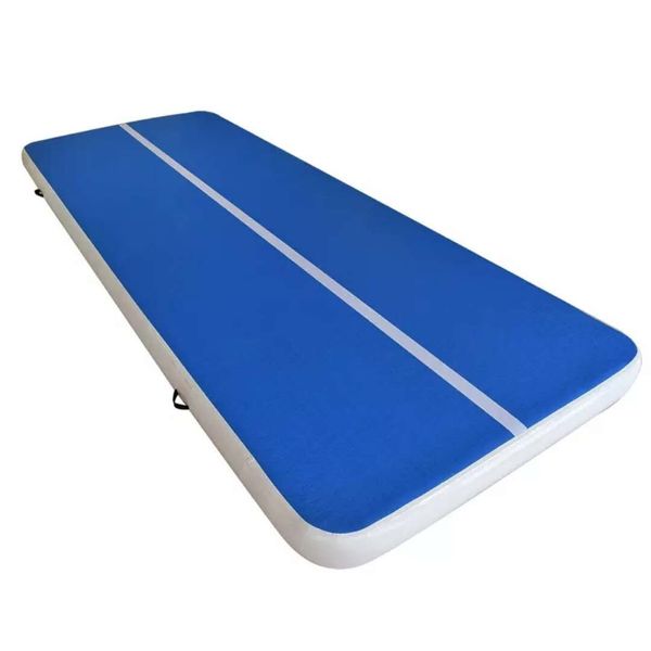 Envío gratis 5x1x0.2m Gimnasia inflable Airtrack Tumbling Air Track Floor Trampoline Bomba eléctrica para uso en el hogar/entrenamiento/porristas/playa