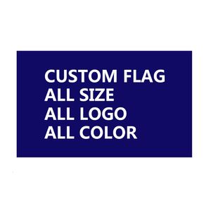 Bandera y pancarta personalizadas, 5x3 pies, cualquier logotipo, cualquier Color, impresión Digital de poliéster 100D, banderas personalizadas de alta calidad, envío directo