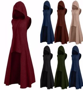5xl European et American Women039s Cape Plus Taille Robe Hooded Casual Loose Elastic Color Couleur Color 9461150