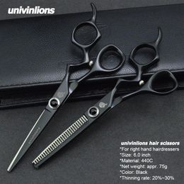 6 0 tijeras de peluquería profesional kit de tijeras de pelo especial herramientas de peluquería japonesas suministros de peluquería thi284l