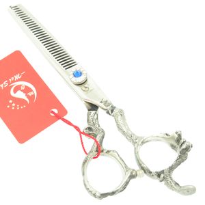6.0 pouces Meisha Dragon poignée JP440C cheveux Ciseaux Amincissants Professionnel Tesoura Coiffure Salon Produit outil de coiffure, HA0282