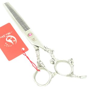 6.0Inch Meisha JP440C Sharp Edge Cisailles Poignée De Dragon Ciseaux À Cheveux 62HRC Cheveux Amincissant Ciseaux Pour Outil De Salon De Coiffure, HA0330