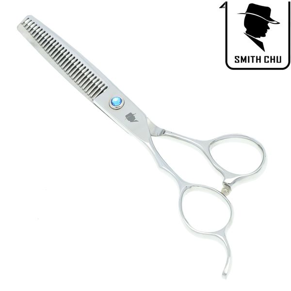 6.0 pouces SMITH CHU gaucher Ciseaux De Cheveux De Haute Qualité Cheveux Ciseaux À Ciseaux Tranchant Ciseaux Ciseaux De Coiffeur Styling Outils, LZS0043