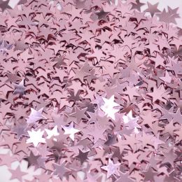 Étoiles 6/10 mm Confetti acrylique étoile confettis paillettes pour table anniversaire de mariage anniversaire décor anniversaire coloré de bricolage brillant