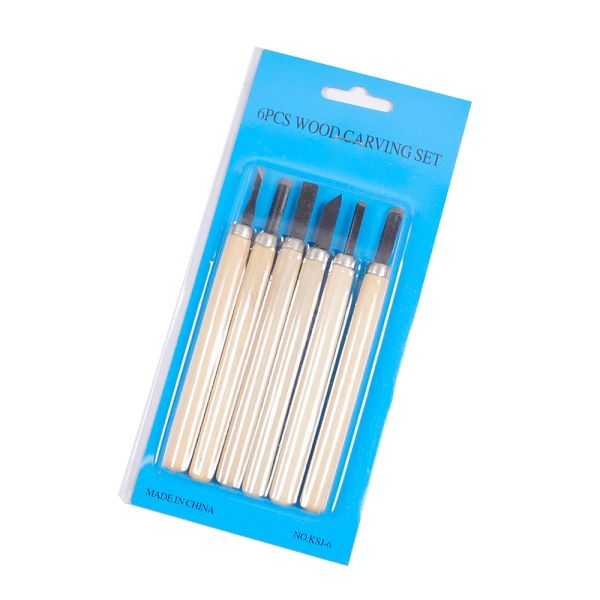 6/10pcs Tallado de madera profesional de tallado de madera Cortador de tallado de madera Juego de herramientas de mano para carpinteros de carpintería múltiples artesanías de artes de uso múltiple