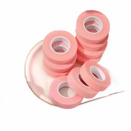 6/12/24/48 Rolls Roze Eyel Extensi Papier Tape Lint Ademend N-geweven Doek Plakband voor Valse Les Patch Supply n2Jl #