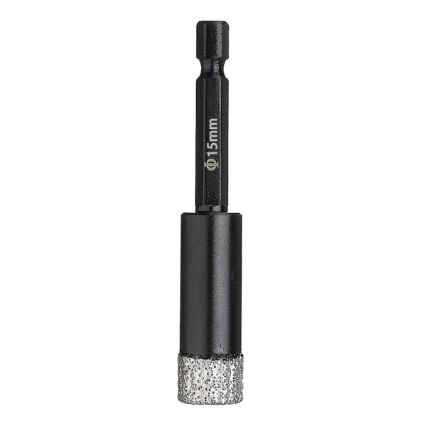 6-15 mm Vaccum Brated Diamond Drill Bit Porcelaine Granite Tile Verre en verre pour maçonnerie Tile en béton / verre en céramique