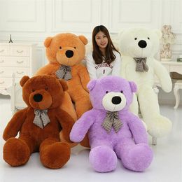 6 3 voet teddybeer gevulde lichtbruine gigantische jumbo 72 size160cm verjaardag cadeau286o