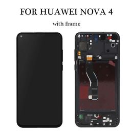 Affichage de 6,4 pouces pour Huawei Nova 4 LCD VCE-AL00 VCE-TL00 VCE-L22 Screen numériseur de numéros