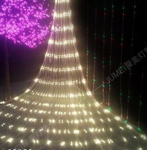 6*4 meter grote netto verlichting 672 LED kerstverlichting netto licht gordijn verlichting flash lampen festival kerstverlichtingAC 110v-250v