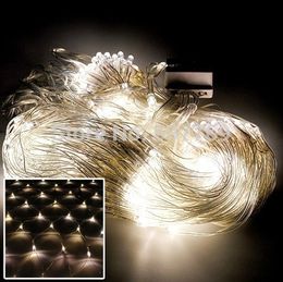 6M * 4M grandes lumières nettes 678 LED lumières de rideau de lumière nette de Noël lampes flash festival lumières de Noël