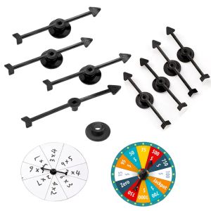 6-40pcs Spinner 10cm Plastic Rotation Pointer Pointer Diy Board Game Children Toy Accessories Party School Home Usingboard Spinner