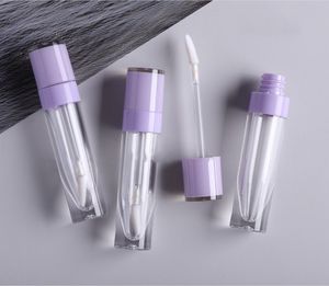 6.4ml lege lip glanst fles ronde buis diy lippenstift container hervulbare flesjes monster display make-up accessoires