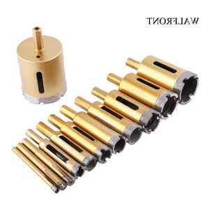 Freeshipping 6-50mm Diamantboor Kerngatzaag Houtbewerking Metaal Boren Elektrisch gereedschap Set voor Tegels Marmer Glas Graniet Cdmuo