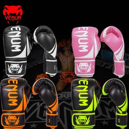Venom Bokshandschoenen Thailand Gemaakt Boksen Sanda Vechten MMA Gratis Bokstraining Handschoenen 240115