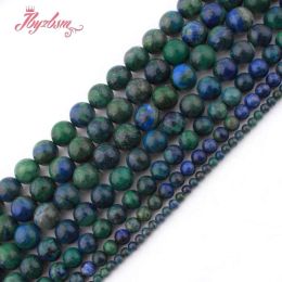 6/8/10 mm Gladde ronde Malachite Lapis Lazuli Stone kralen voor DIY Charms Accessoires Bracelet ketting sieraden maken 15 "