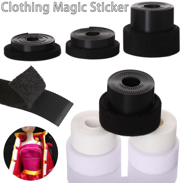 6/8 / 20 mm de largeur Stickers Doll Couture Vêtements Fixer Tapé de couture Magic Tape Autocollant STRAP STRAP DIY DOLL Clothing Accessoires