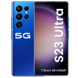 S23 ultra ultra haute vitesse 16 Go + 1 To 5G smartphone 6,8 pouces 48MP + 10MP Snapdragon 8 + 2 Android 12 téléphone de jeu intelligent