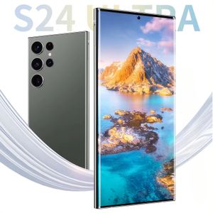 6,8 pouces S24 S23 Ultra Téléphone 5G octa-core 6 Go 512 Go Tactile écran Face ID Smartphone déverrouillé 13MP CAMERIE HD Affichage GPS 1TB Téléphone Video English Video Play Email Global