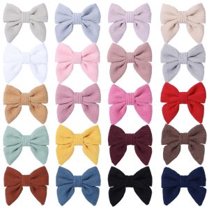 6,8 cm haarclips voor babymeisjes boog barettes kinderen snoepkleur prinses haarspelden peuter bowknot headdeksel haaraccessoires