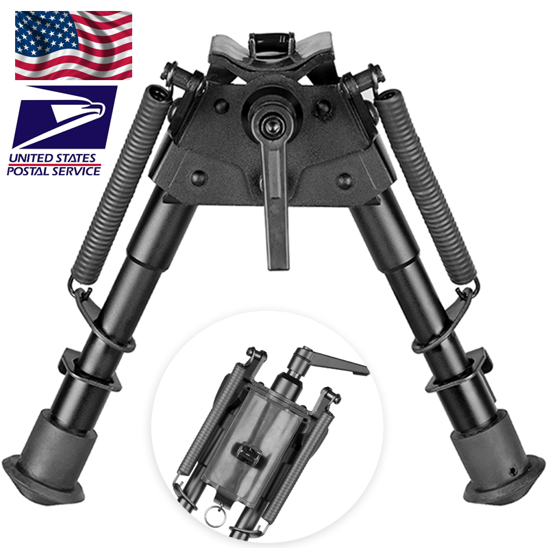 6-9 inch bipod High Shockproof Swivel series tilting bipods with adjusting Pod-locker Pivot Model Bipod for hunting