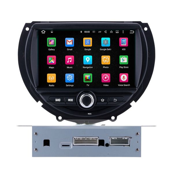 Lecteur multimédia dvd de voiture 6.95 pouces, système de Navigation pour BMW MINI COOPER 2015 – 2016, écran tactile, Audio, Android