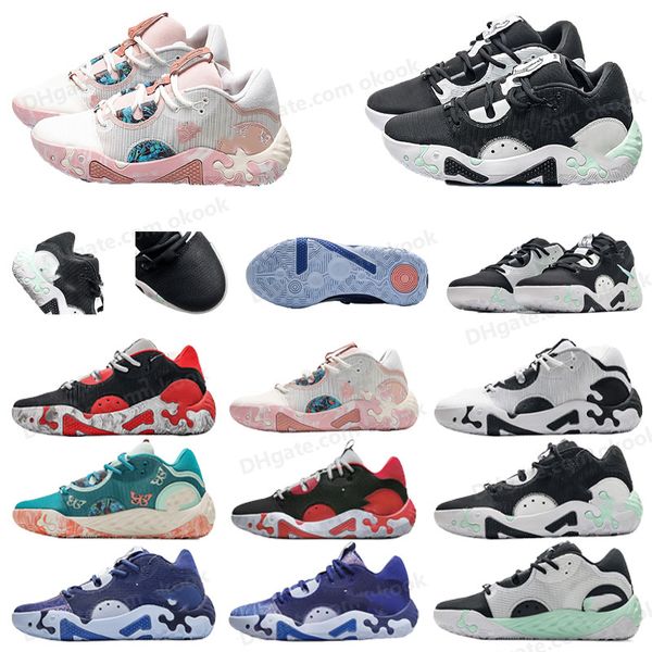 6 chaussures décontractées homme chaussures de basket-ball chaussures d'entraînement de sport bleu poudre hommes et femmes