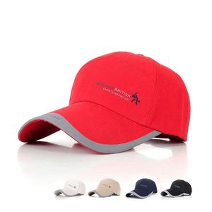 6 kleur katoen mannen hip hop snapback baseball caps zon hoeden outdoor sport golf cap verstelbare mannelijke casquette casual piek pet GH-27