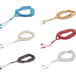 6 Color Bracelets musulmans du Moyen-Orient Pendant 99 Perles de prière Chaîne Islamic Rosary9528906