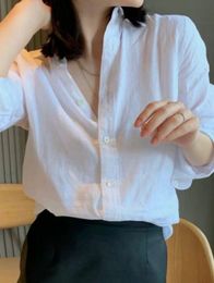 Diseñador Ra1p Camisas casuales Polos Camisetas Vestido Pequeño Caballo Bordado Logo Ropa de negocios Camisas de manga larga para mujeres