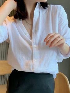 Diseñador Ra1p Camisas casuales Polos Camisetas Vestido Pequeño Caballo Bordado Logo Ropa de negocios Camisas de manga larga para mujeres