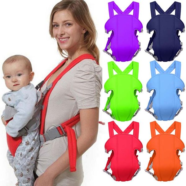 6 couleurs bébés porte-sécurité réglable infantile Sling nouveau-né face à la ceinture 360 quatre positions sangle abdominale sac à dos Wrap M1713