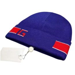 6 Farben Designer Beanie Wintermütze warme Strickmützen verdicken Männer Frauen Schutz winddicht angepasste Kappe lässig Casquette G G23090916Z-6