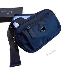 Riñoneras de diseñador en 6 colores, riñonera impermeable de estilo clásico, billetera cruzada a la moda, Clip para dinero, bolsa de pecho negra para hombre 219C