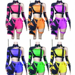 6 couleurs manches irrégulières festival tenue femmes groupe fête jazz danse vêtements cosplay discothèque dj ds gogo costume xs7339 u0jb #