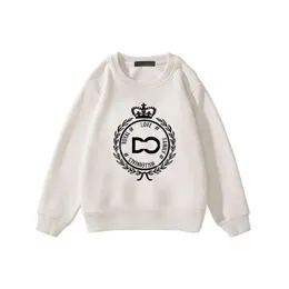 6 kleuren kindersweatshirt kindersweatshirts met ronde hals designer jongens meisjes hoodie nieuwe luxe kind lange mouwen klassieke letterprint hoodies CSD2402021-8