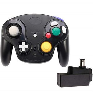 6 couleurs NGC sans fil 2.4G contrôleur de jeu manette de jeu portable pour Wii GameCube avec boîte de vente au détail DHL