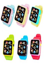 6 Kleuren Plastic Digitale Horloge Voor Kinderen Jongens Meisjes Hoge Kwaliteit Peuter Smart Horloge Voor Dropshipping Speelgoed Horloge 2021 G12243257482