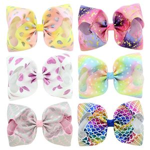 8 pulgadas JoJo Bow Grosgrain Cinta Hoquillas para Baby Girl Accesorios con Boutique Boutique Bows