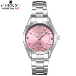 6 couleurs de mode CHENXI CX021B marque relogio luxe femmes montres décontractées étanche femmes mode robe 210616