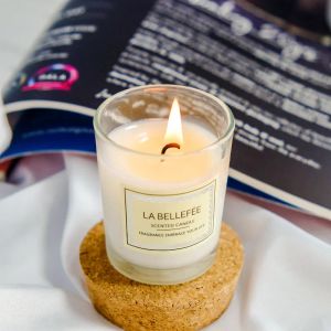 6 saveurs ins petite tasse de verre aromathérapie bougie romantique d'anniversaire de la Saint-Valentin cadeau de mariage invité de souvenir de souvenirs