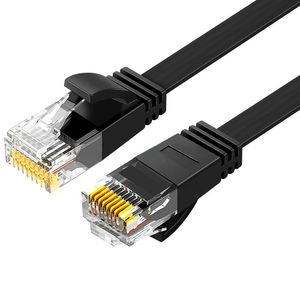 Câble réseau plat 6 Gigabit CAT. 6 câbles plats pour ordinateur domestique, connexion haut débit, routeur, catégorie