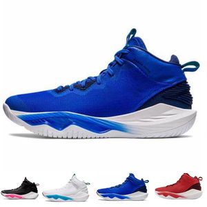 Nova Surge 2 Hombres Mujeres zapatos de baloncesto Black Báltico Llusion Blue White a la venta en Dhgate Yakuda Store Training Zapatos