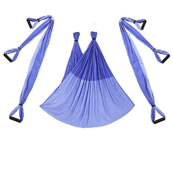 6 Poignées anti-gravité Yoga aérienne Hamac volant swing Trapeze Yoga Exercices Appareil Inversion fitness Hanging ceinture