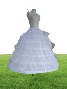 6 hoepels staal met gezwollen tule petticoat crinoline onderbakken slips voor trouwjurk Quinceanera baljurk Jupon tarlatan7368491