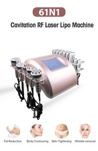2021 Le plus récent portable 6 en 1 minceur machine 40k liposuccion ultrasonique cavitation 8 tampons laser vide RF soins de la peau salon spa équipement de beauté